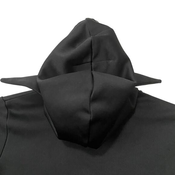 DC Batman Boys Mask Hoodie Long Sleeve Zip Jacket Collectible Fleece Size 7 - Picture 7 of 7